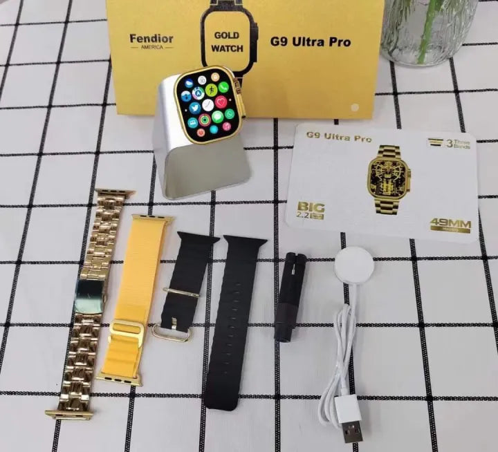 G9 ULTRA PRO GOLD SMART WATCH