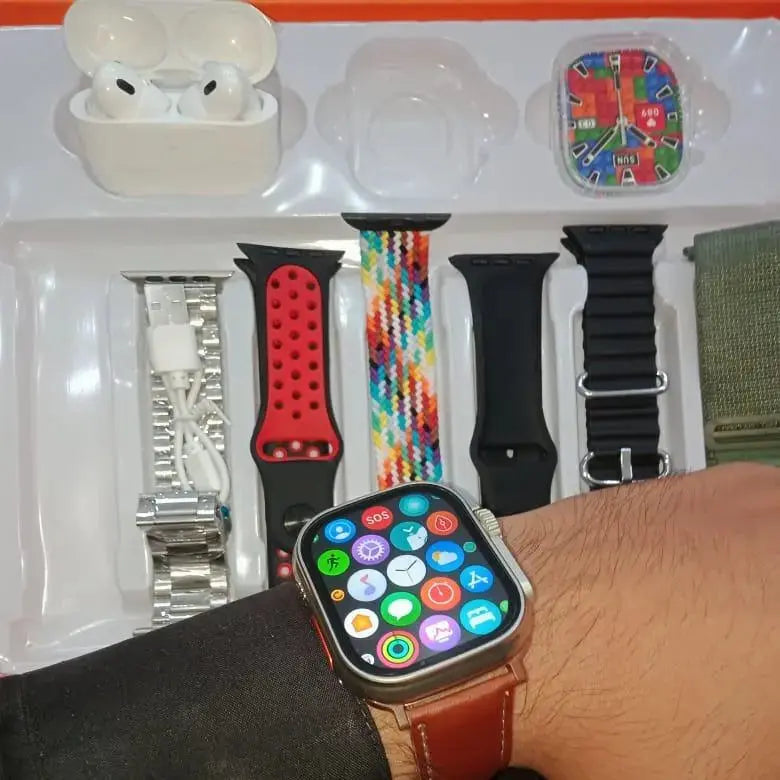 S300 Ultra 2 Smartwatch with 7 Straps TaraRani