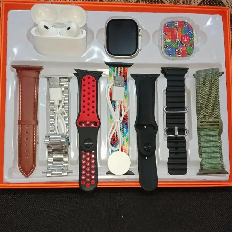S300 Ultra 2 Smartwatch with 7 Straps TaraRani